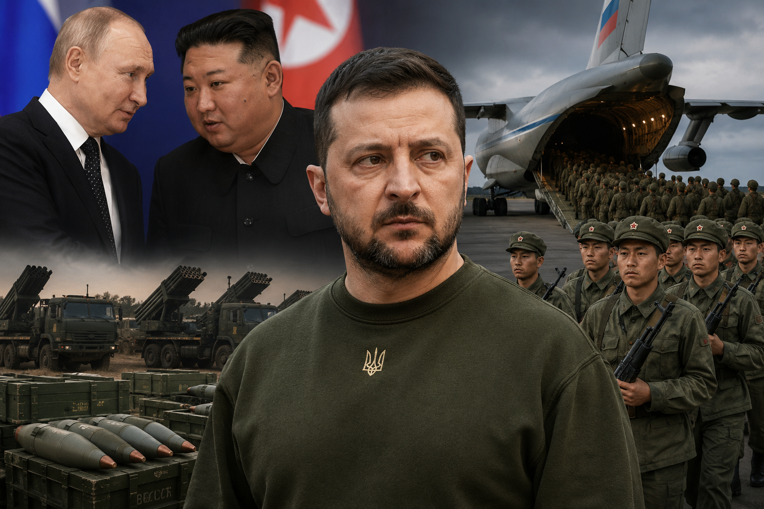 Zelenskyy៖ «ជាលើកដំបូងក្នុងប្រវត្តិសាស្ត្រ រុស្ស៊ីមិនអាចបន្តសង្គ្រាមដោយគ្មានការពង្រឹងកម្លាំងពីកូរ៉េខាងជើង»