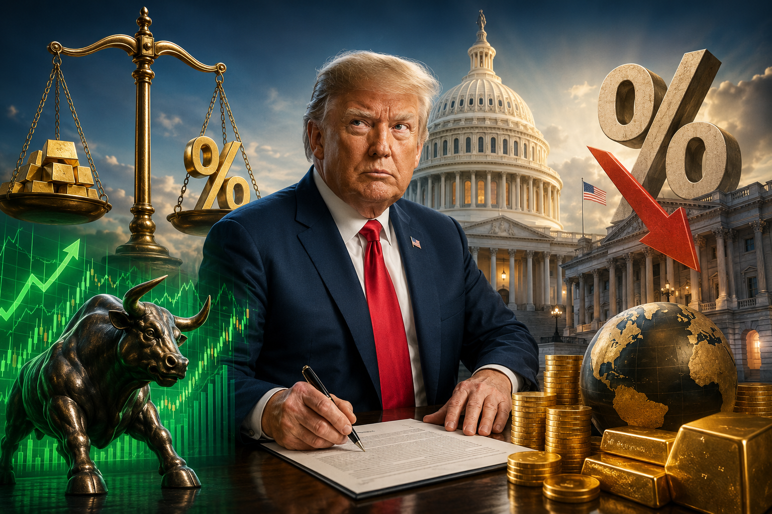 Trump ពិចារណាជំរុញសភាកាត់បន្ថយពន្ធលើប្រាក់ចំណេញមូលធន មុនការបោះឆ្នោតពាក់កណ្តាលអាណត្តិ
