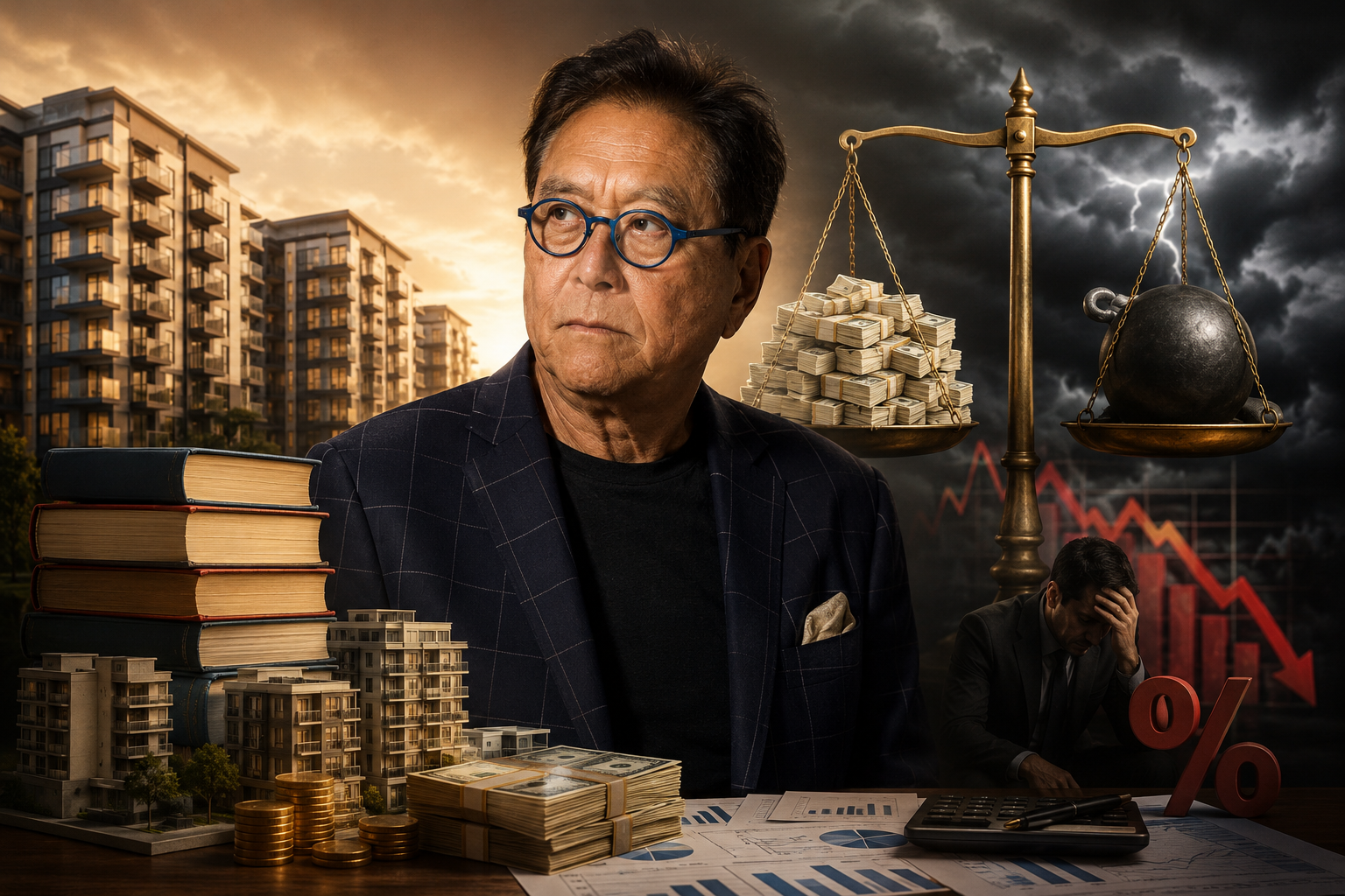 “Robert Kiyosaki អ្នកនិពន្ធ Rich Dad Poor Dad ពាក់ព័ន្ធបំណុល $1.2 ពាន់លាន៖ យុទ្ធសាស្ត្រ Leverage ឬហានិភ័យហិរញ្ញវត្ថុ?”