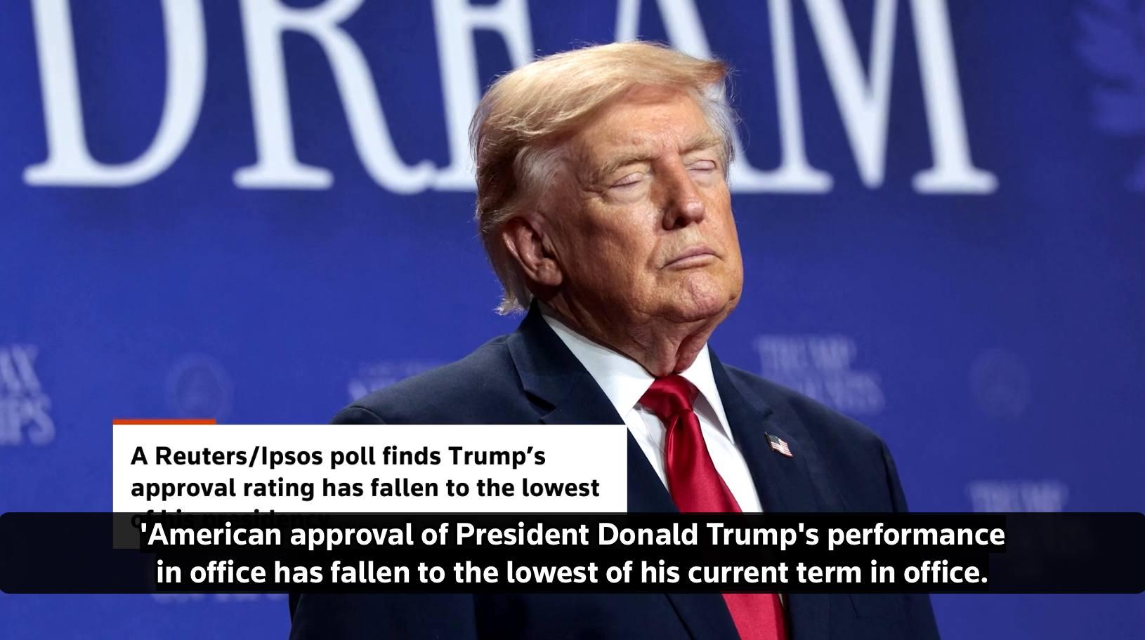 Trump Approval ធ្លាក់ដល់ 33% — សញ្ញាអ្វីសម្រាប់ Gold & Forex?